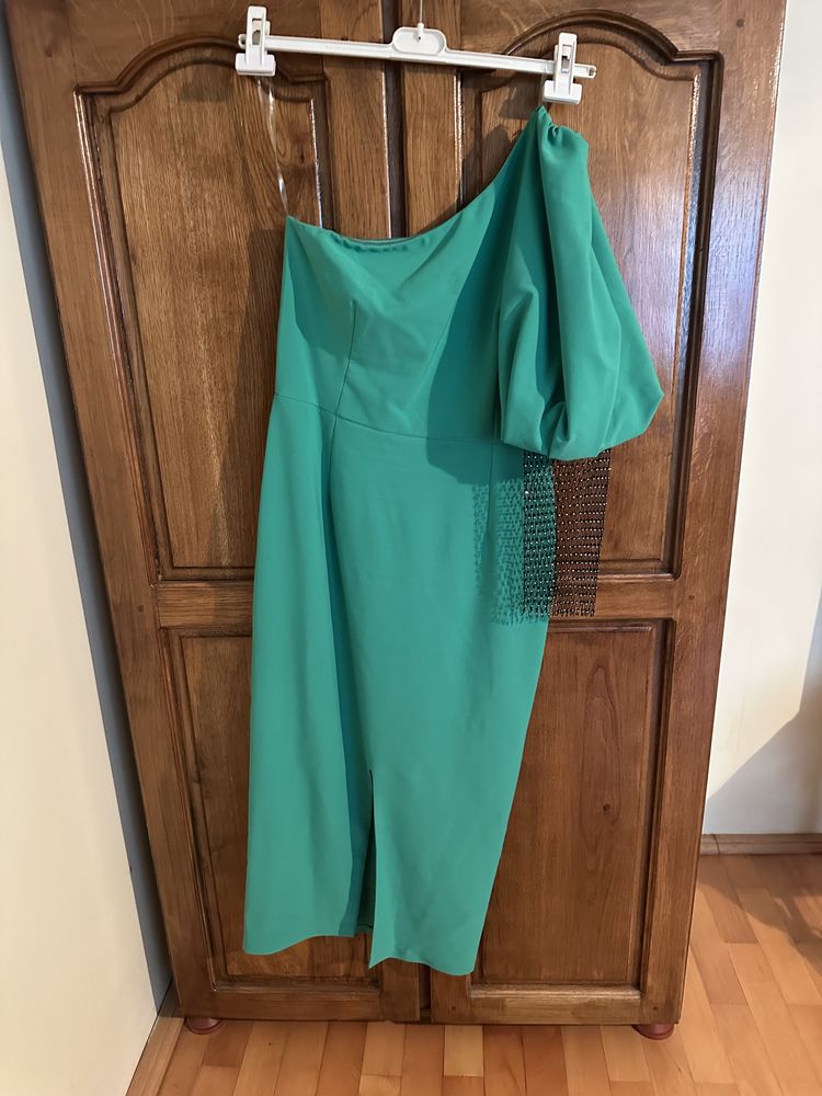 Rochie verde/plasă