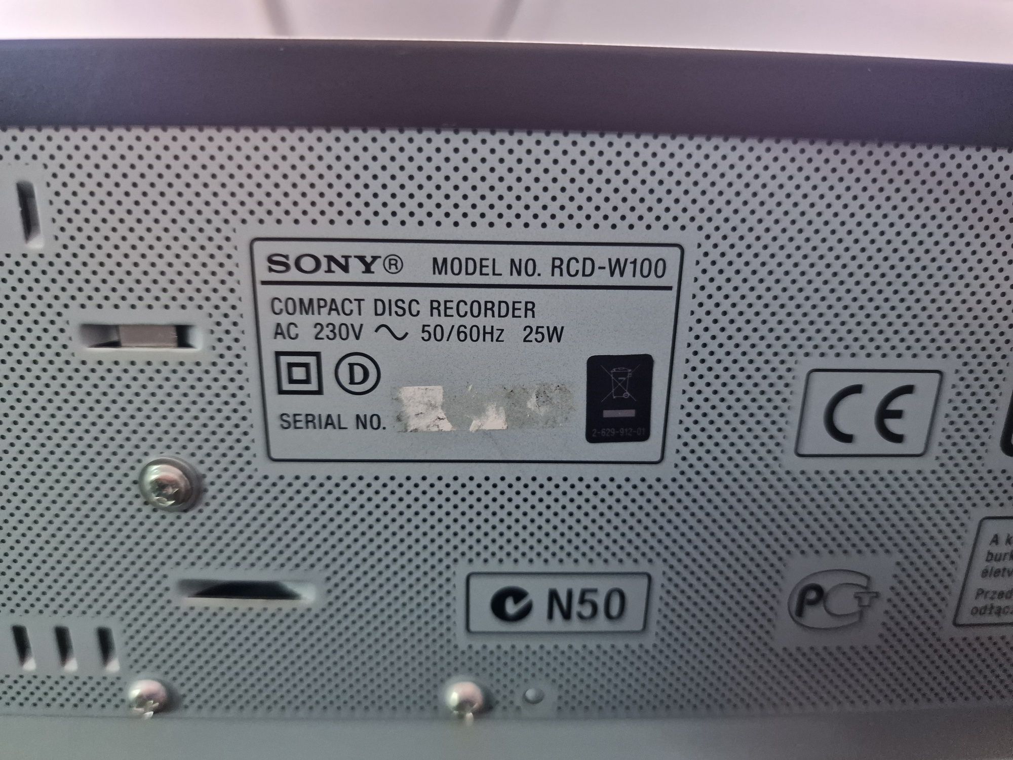 Sony RCD W100 cd recorder