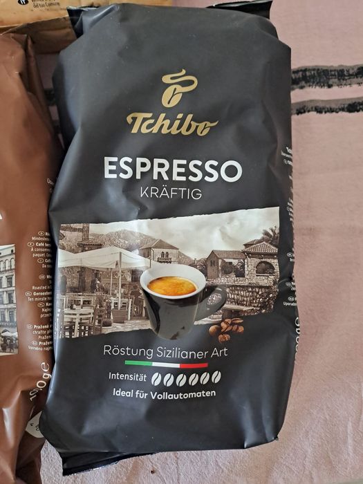 Cafea boabe tchibo și eduscho