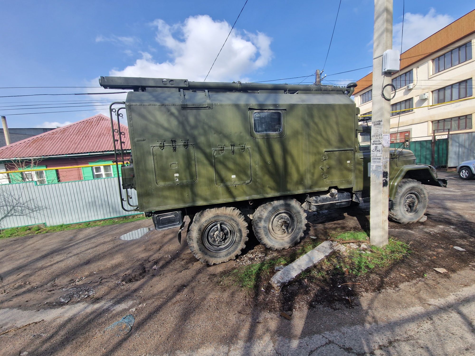 Зил 131 кунг вездеход