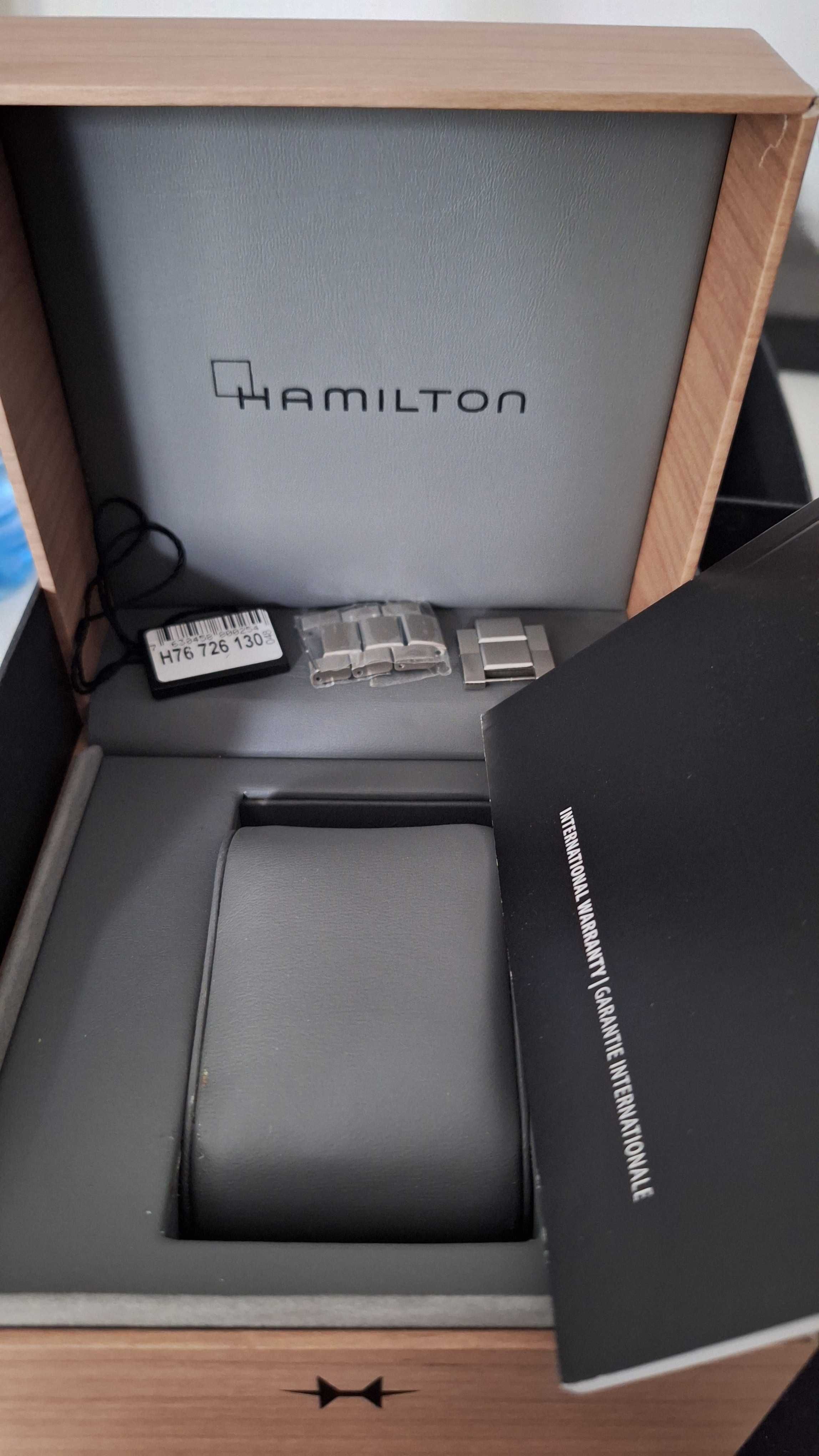 часовник Hamilton Khaki Aviation Converter автомат - хронограф