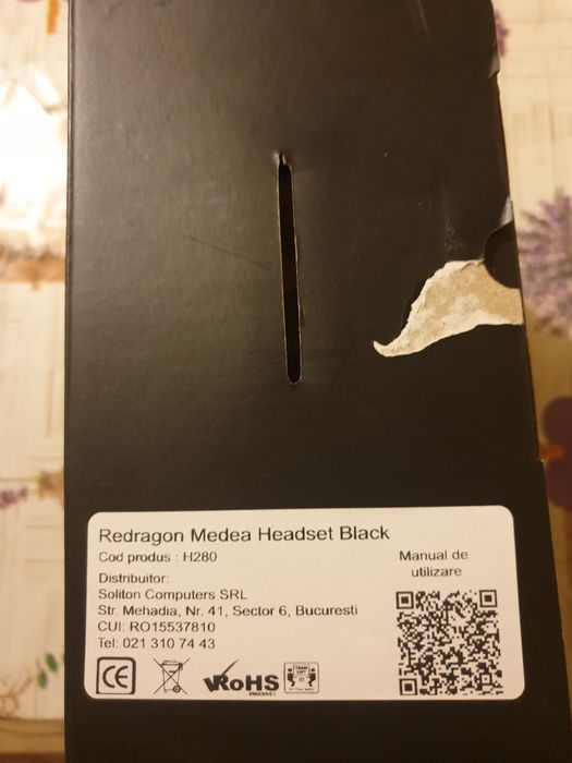Căști redragon media (h280)