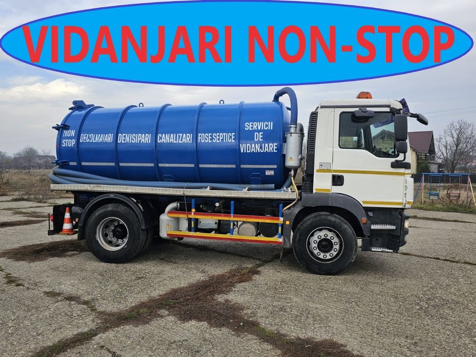 Executam servicii de vidanjare la cele mai mici prețuri.