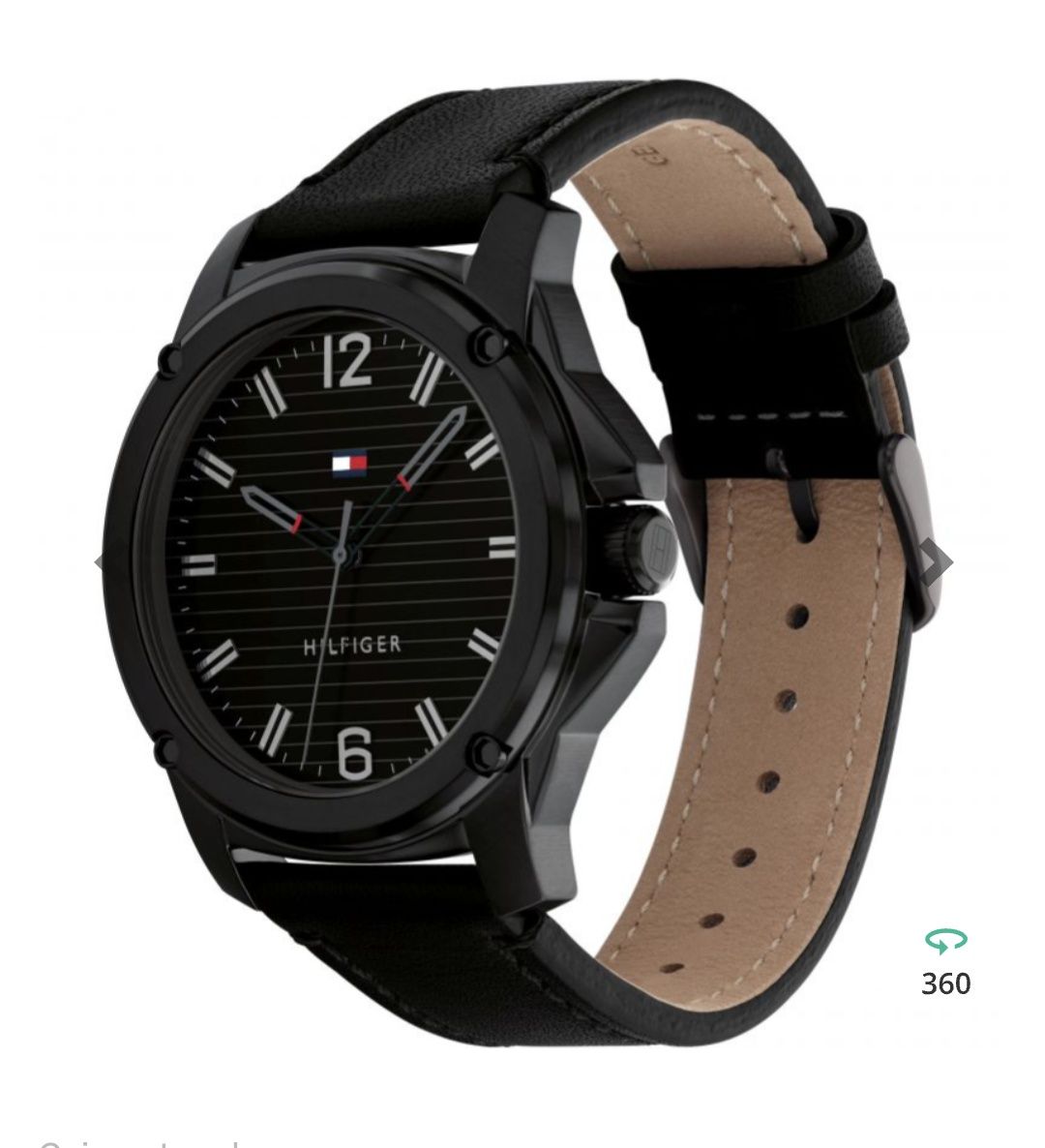 Ceas TOMMY Hilfiger 1710485 curea neagră piele