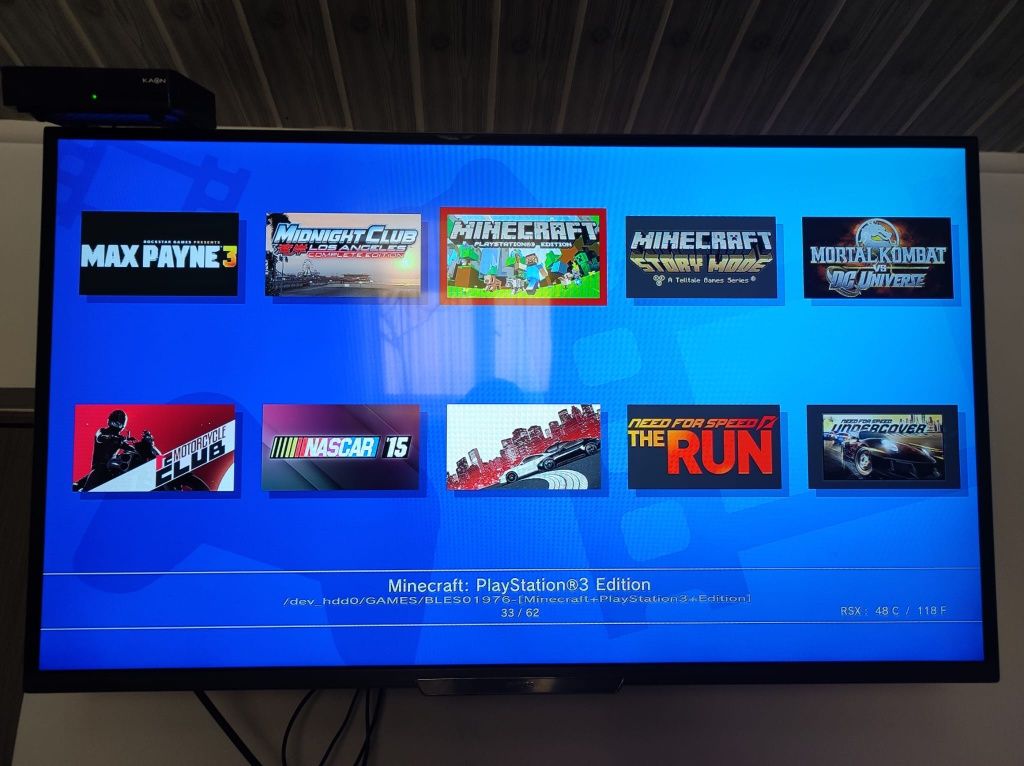 PlayStation 3 PS3+20000 Jocuri+Volan FIFA 24/GTA V/NFS/, Minecraft/MK