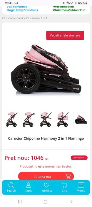 Vand carucior copil 0-3 ani