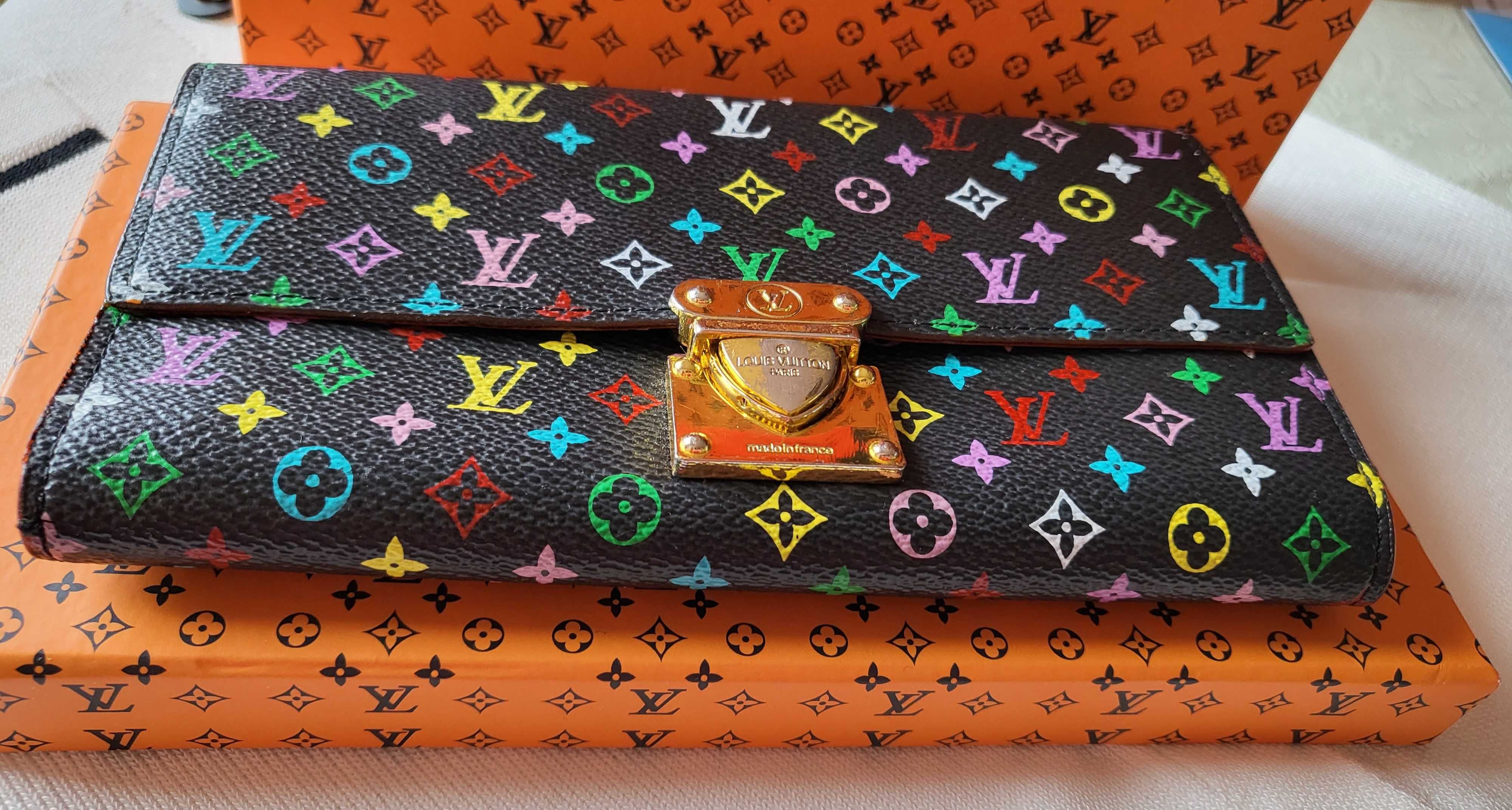 Louis Vuitton-Monogram -портмоне и ключодържател