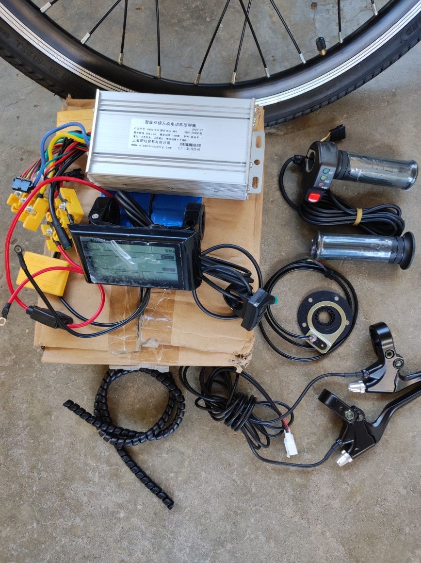 Kit electric conversie bicicleta