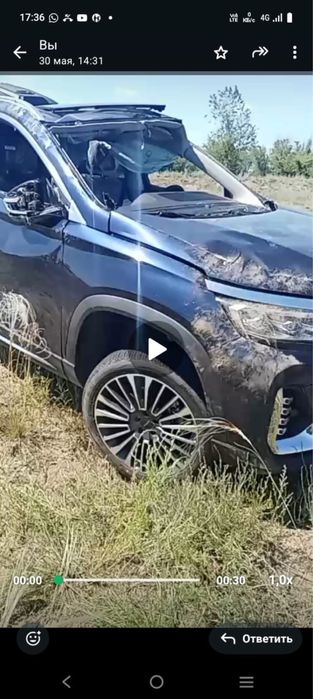 Продам машину jetour 90 после аварий. По запчастям не продается