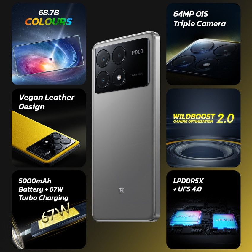 Смартфон Poco x6 pro 5g