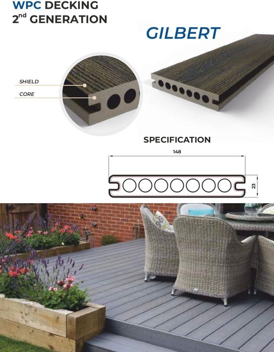 ДПК-декинг arabella, blazer, vantage, gilbert, elemento— 1, 2 и 3 пок