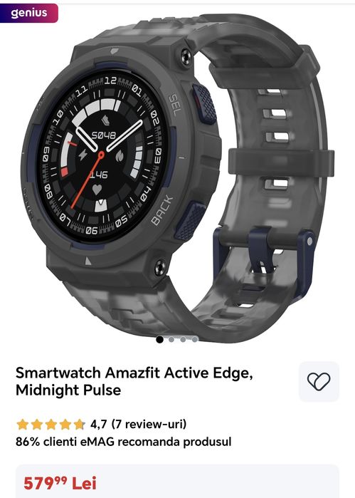 Amazfit Active Edge cu factura si garantie