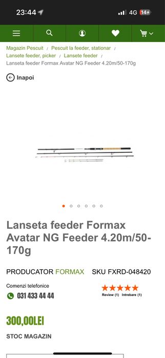 Vand 2 feedere 4.20+husa trakko NOI!