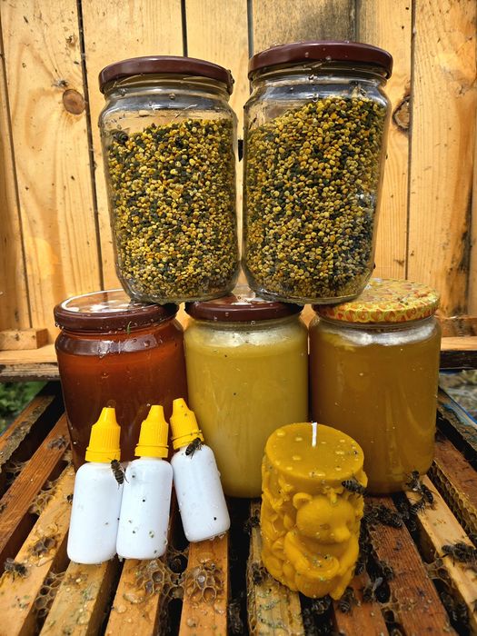 Пчелен прашец, Мед (Липов,Букет,Акациев, Крем-Мед) и Прополис  2025