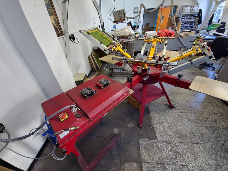 Карусел за текстилен печат