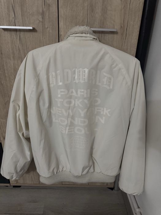 Geaca 2 parti Blana Alba