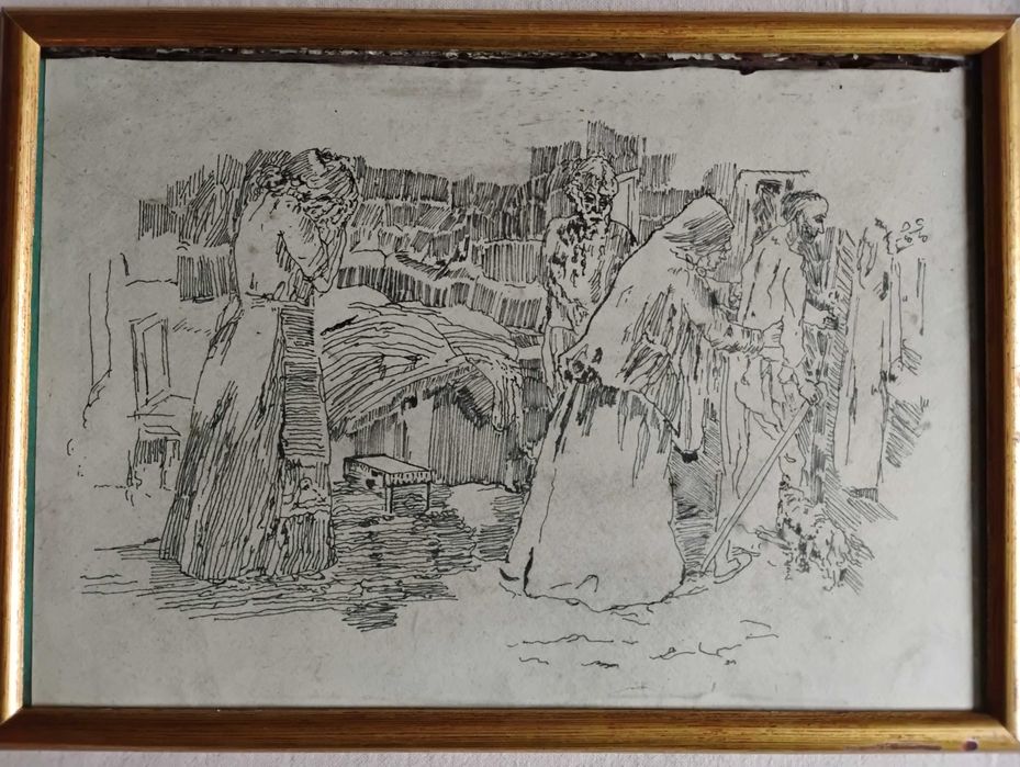 Стара майсторска графика .