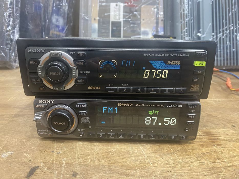 Minidisc auto Sony Old school