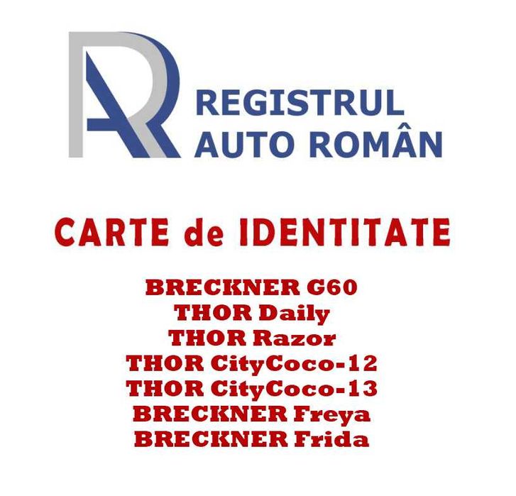 Scuter cu permis Breckner Frida nou CIV inclus