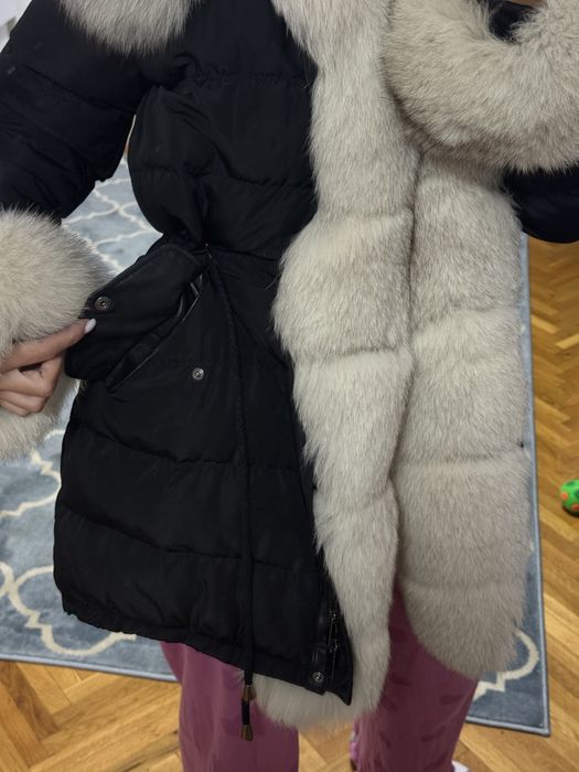 Geaca din blana si piele naturala