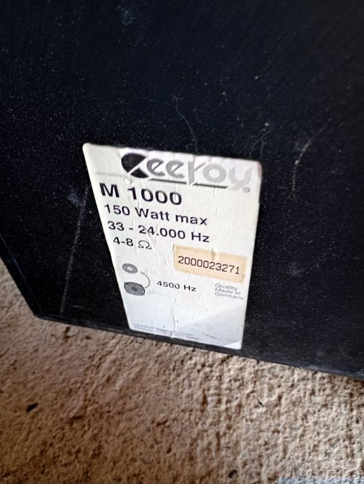 2 boxe de podea import Germania