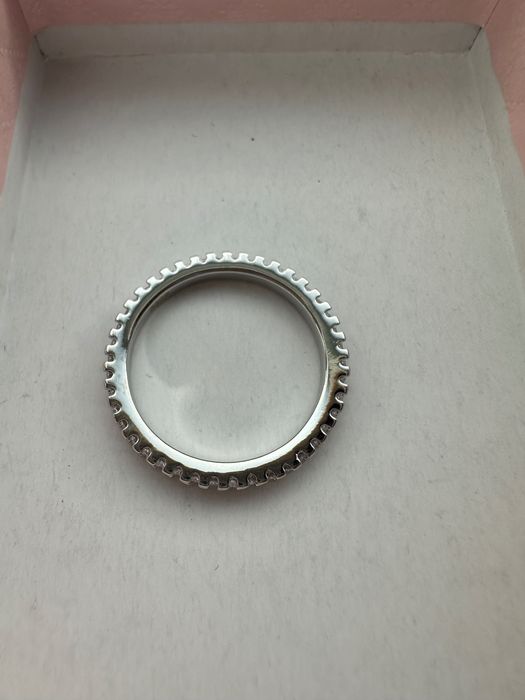 Inel argint cu moissanite