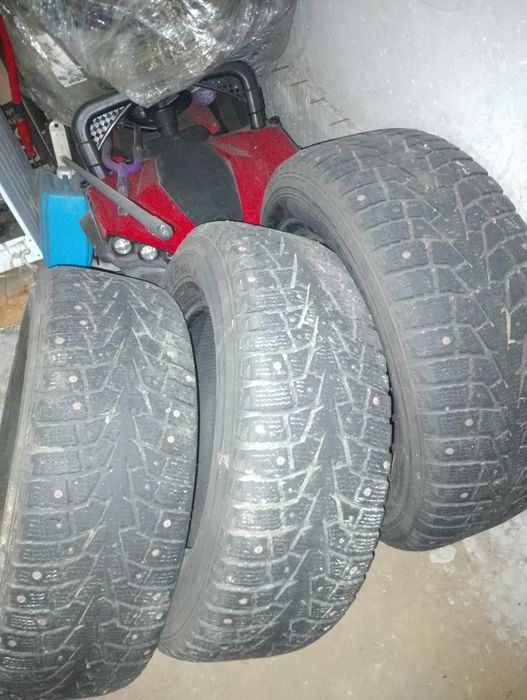 Зимние шины 3 шт