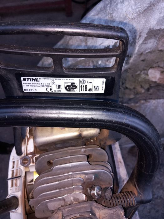 Stihl мс261С щил   37см husqvarna