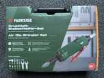 Set polizor axial pneumatic Parkside