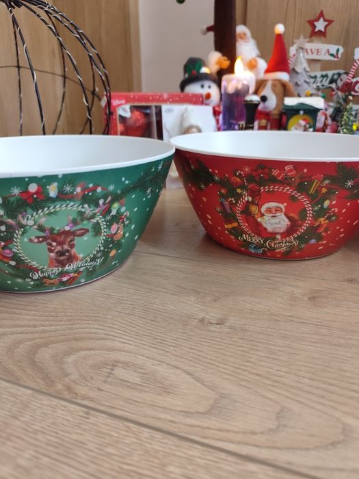 Коледна украса, Дядо Коледа, купички