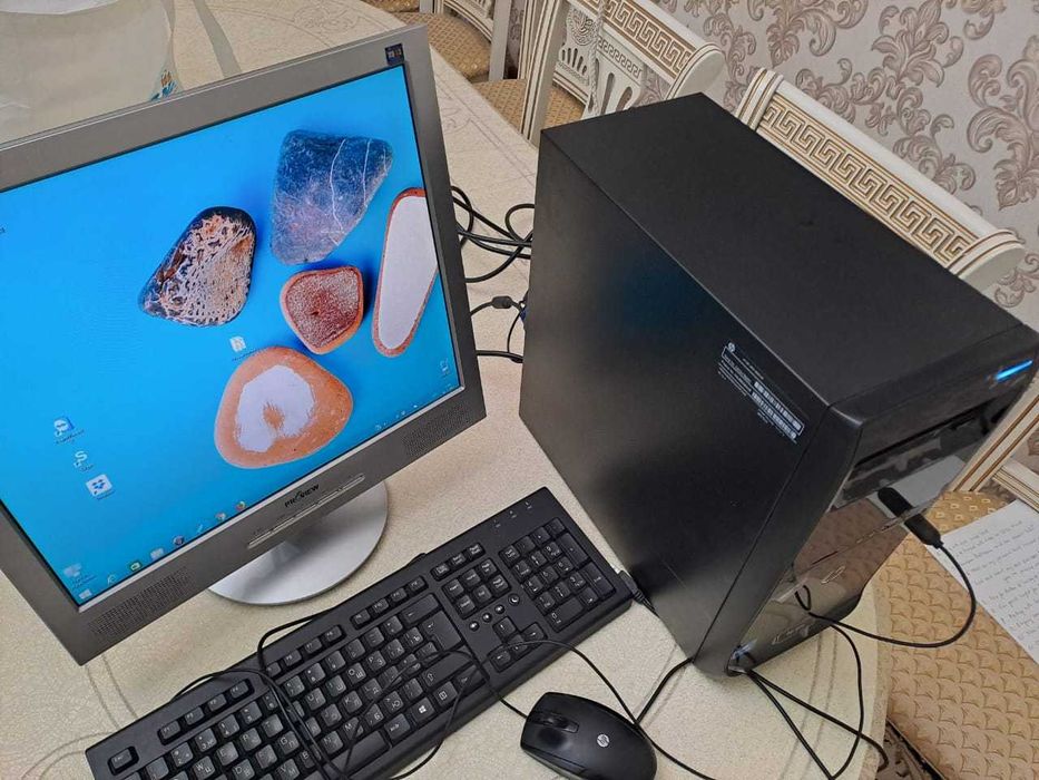 компьютер Intel I3 450GB CD RW с монитором