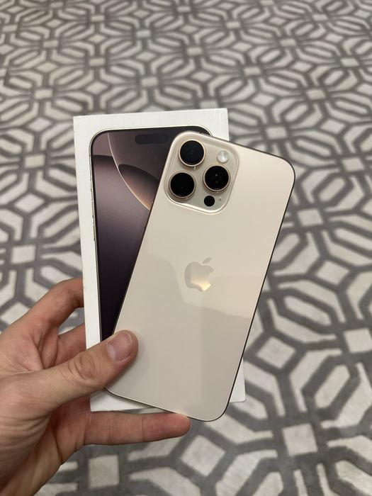 iPhone 16 Pro Max 256GB  100% (20 sikl) yengi telefon