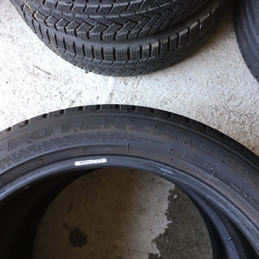225/45/19 BRIDGESTONE Run Flat DOT3217 2бр. 6мм