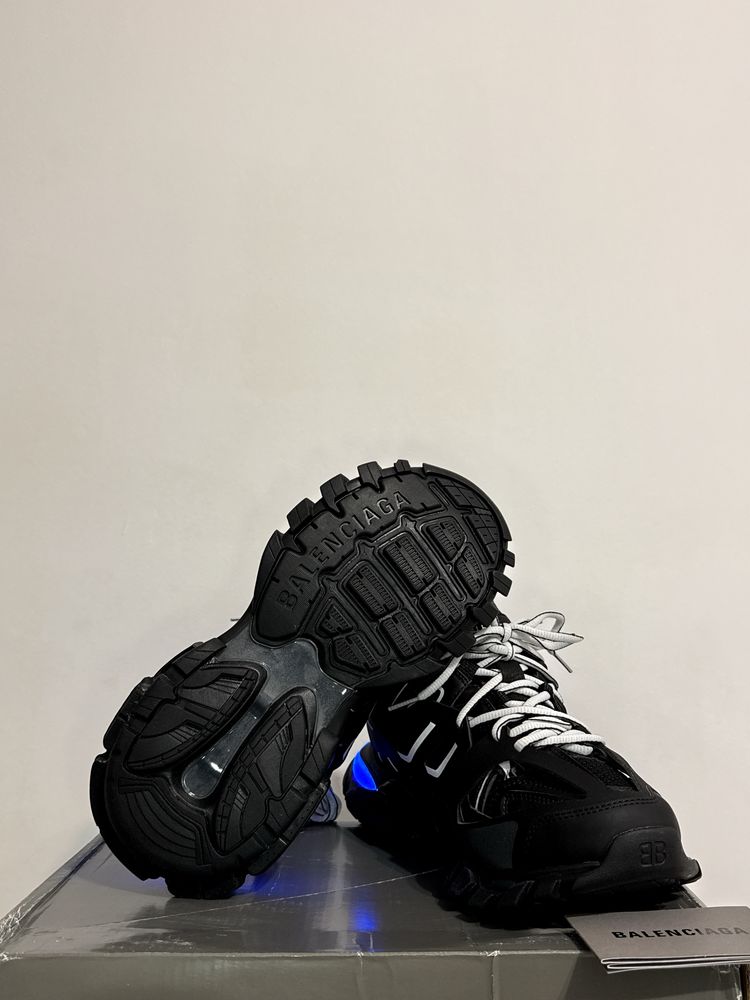 Adidasi Balenciaga Track 40 Led Negrii (balmain,versace,gucci)