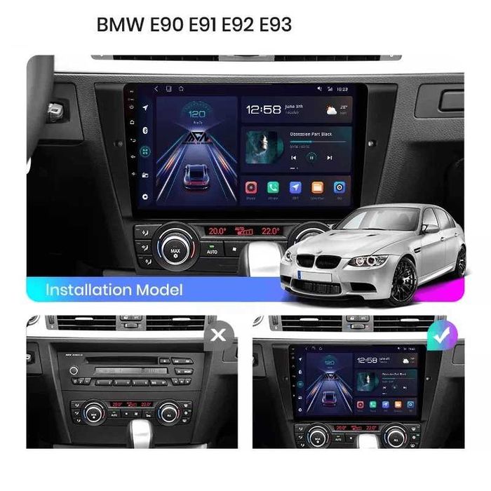Navigatie BMW Seria 3 E90 E91 E92 E93 din 2005-2012,garantie+transport