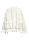Jacheta aviator de satin H&M
