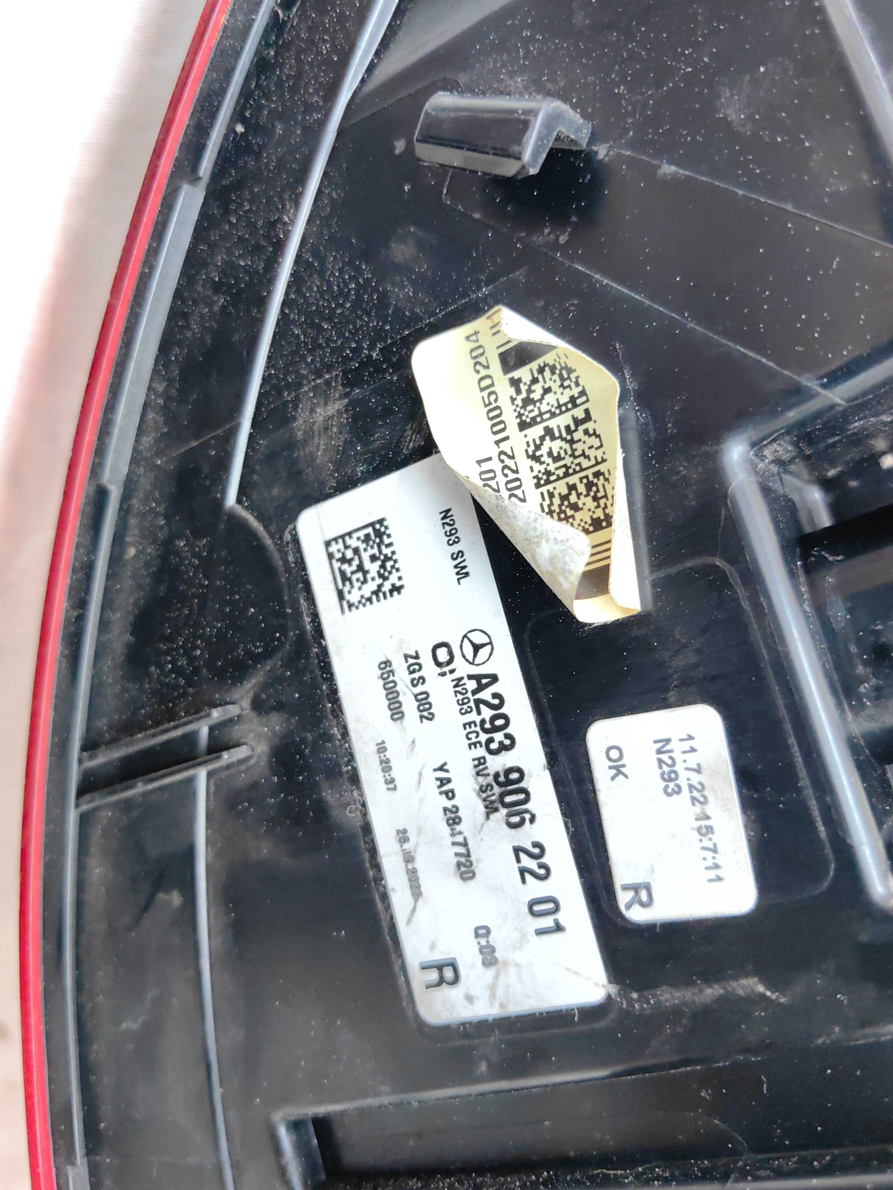 Оригинален стоп Мерцедес  293  Mercedes EQS 293 Led