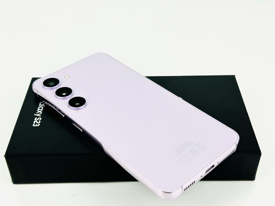Samsung Galaxy S23 5G 256GB 8RAM Lavender Перфектен! Гаранция!