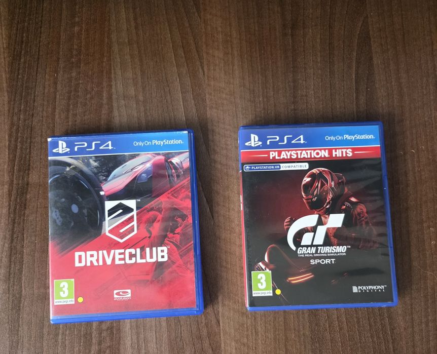 Vand granturismo gt sport si driveclub pentru playstation