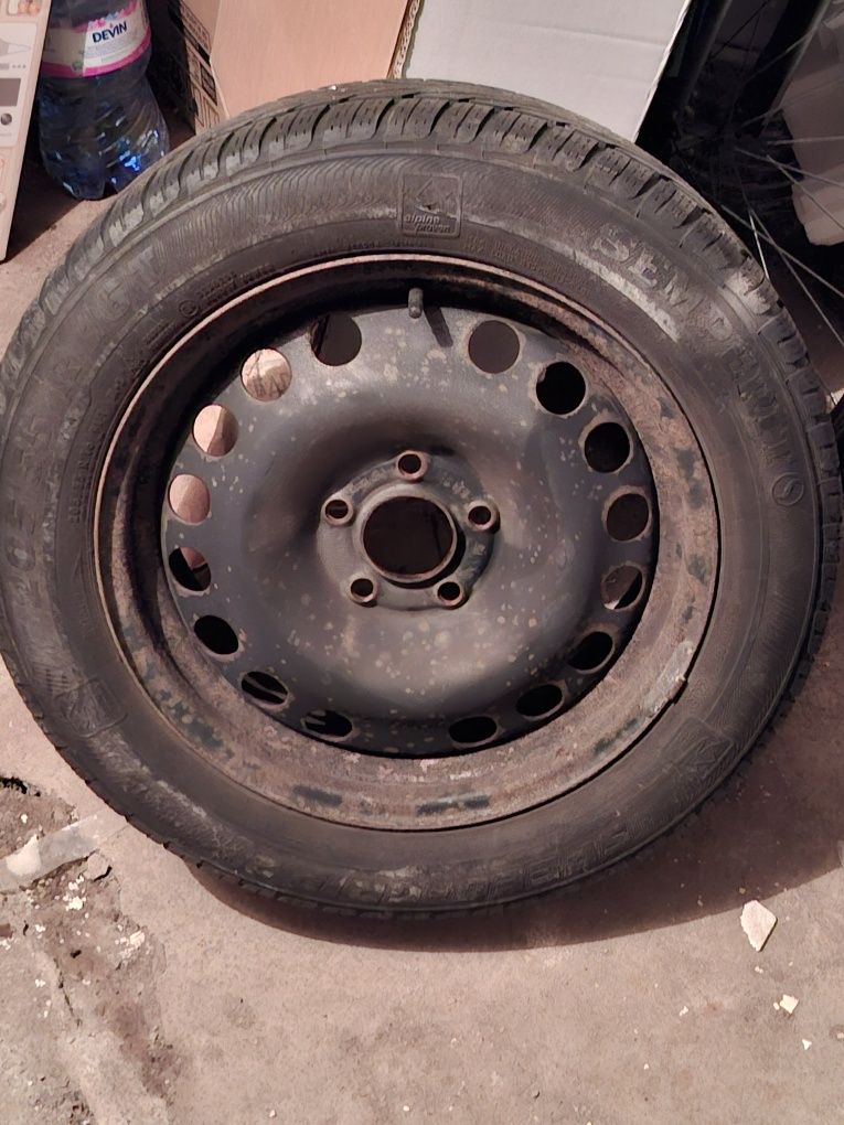 Желязна джанта с зимна гума - 1 брой