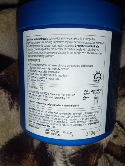 Продам Спортивное питание (Протеин Orgain + Креатин Applied Nutrition