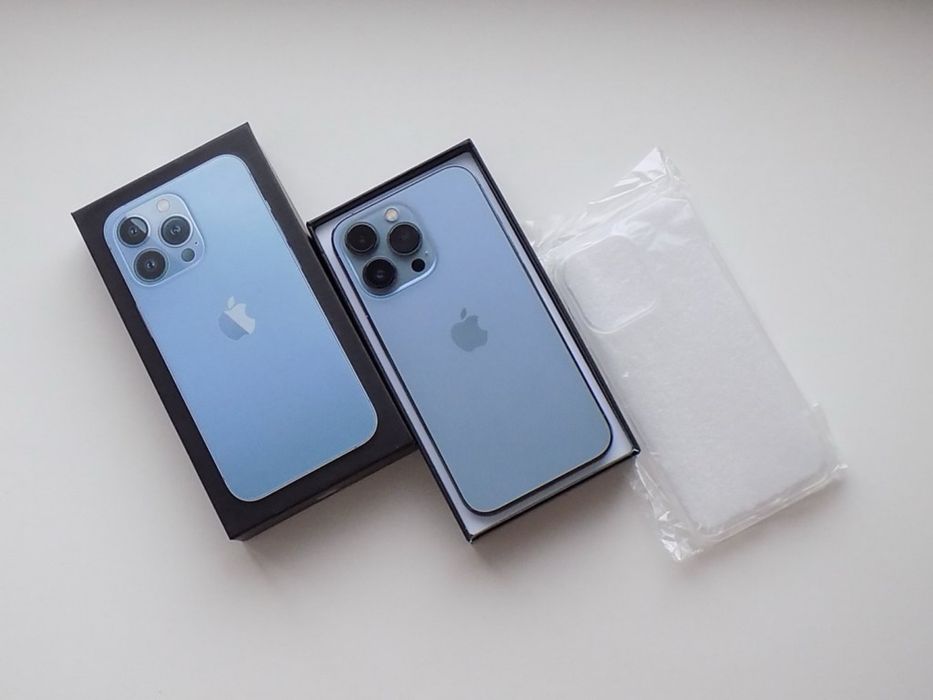 IPhone 13 Pro Max “ Blue “ Ca Nou “ 256 GB “ Neverlocked “ Full Box