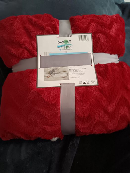 Pături  NOI, vișinii, Home Stall