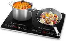 Индукционен котлон AMZCHEF Induction Hob 2 Plates,Гаранция