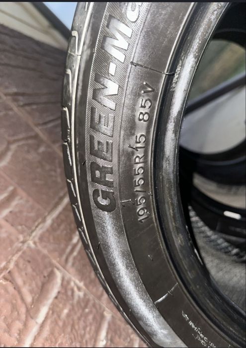 Продам летние шину пару штуки 195/55/15