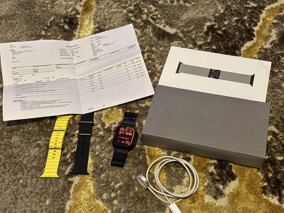 Ceas Apple Watch Ultra 2 Milanese Loop Garantie