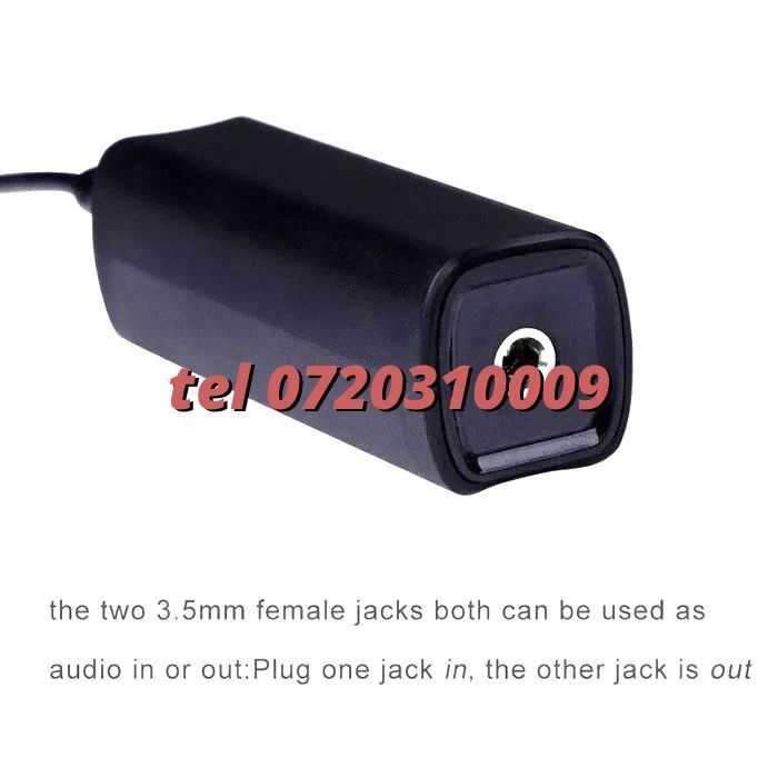 Filtru De Zgomot Aux Audio Jack Dispozitiv Anti Interferente Pentru R