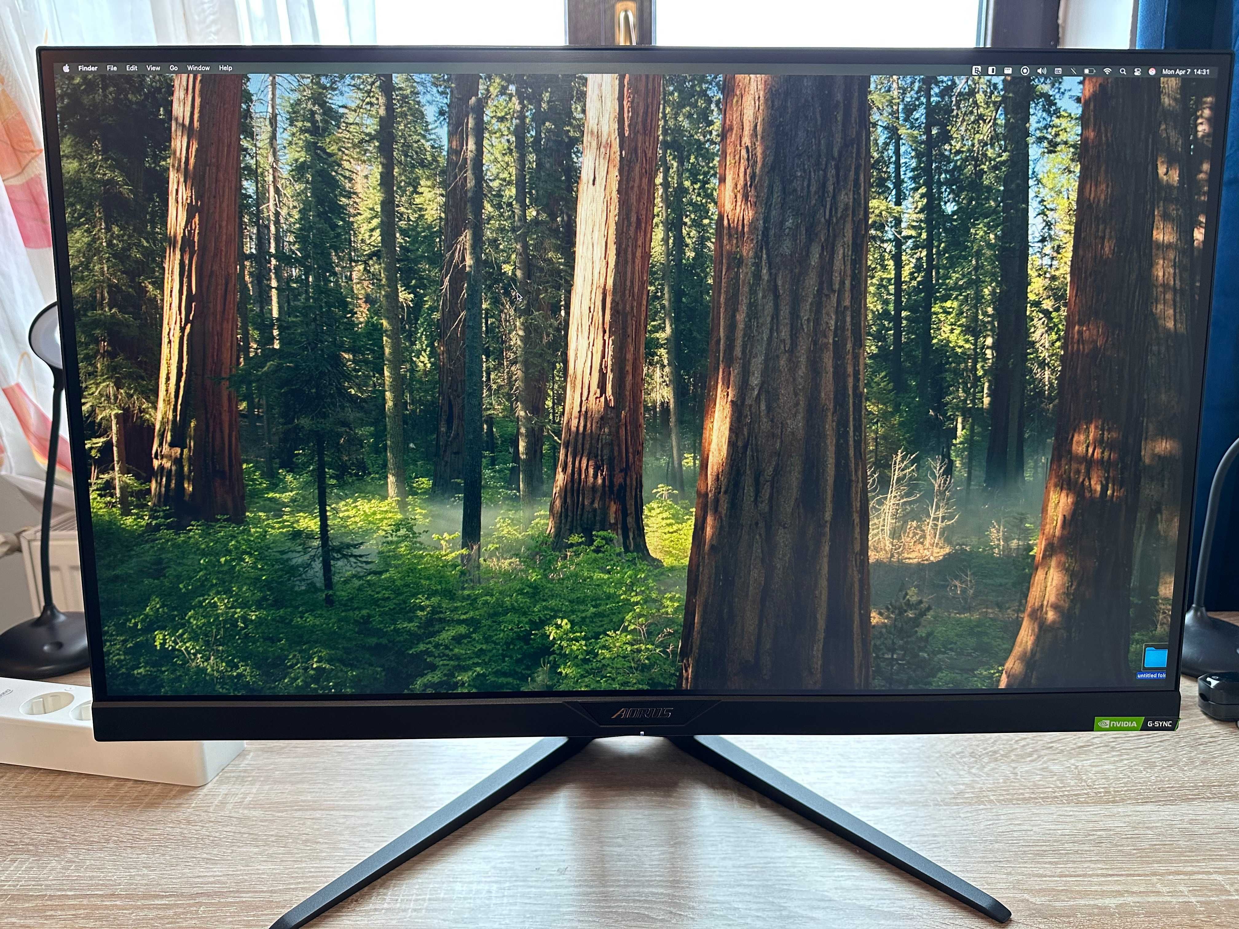 Monitor Gaming(Premiat) AORUS F127Q GSync IPS 27'' 2K, QHD, 1ms 165 Hz