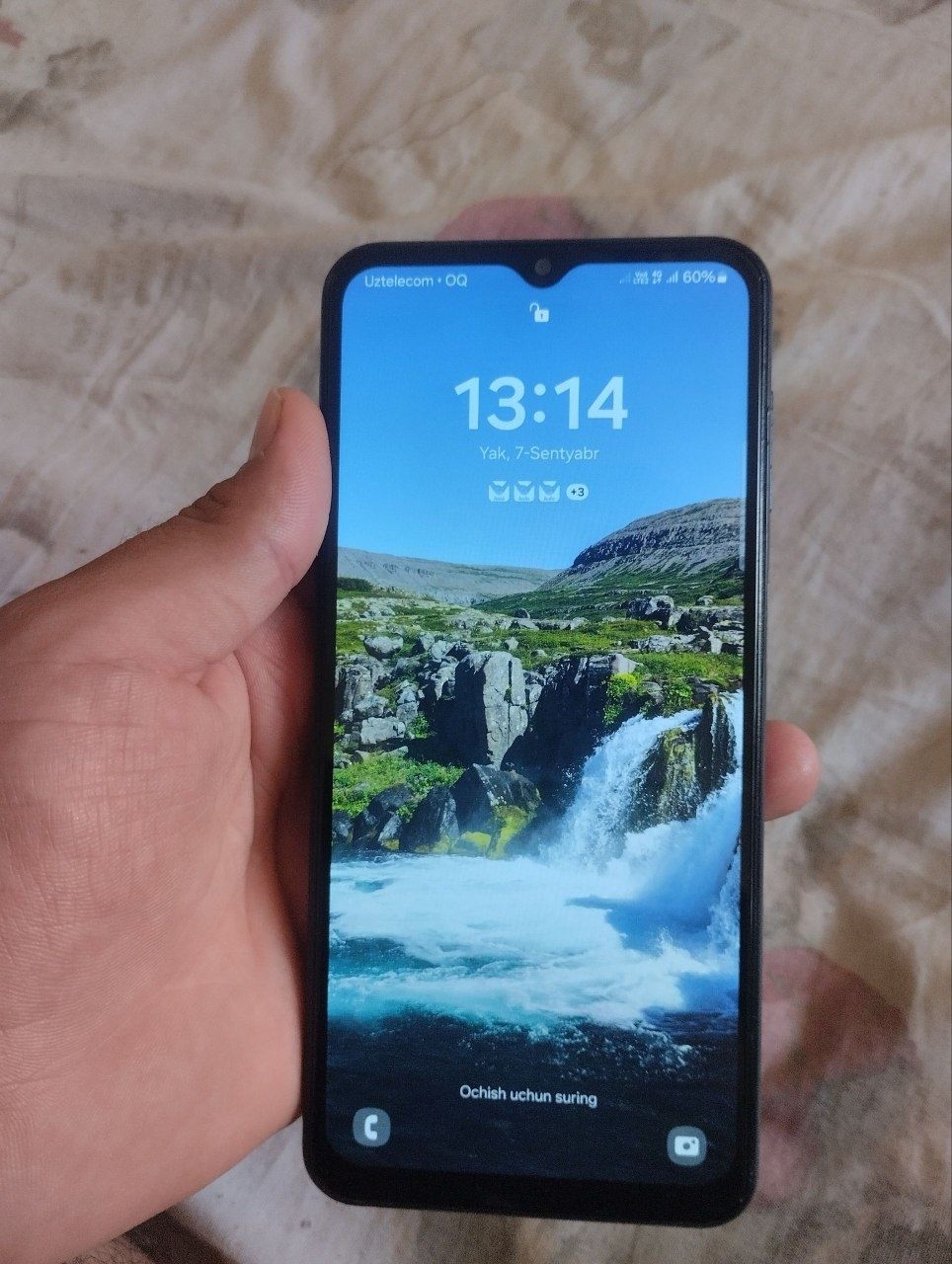 Samsung a23 1hafta garantiya karobka yuq