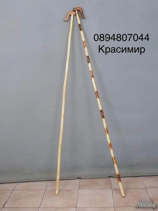 Коледарска ръчно изработена гега геги за коледари, сурва, кукерки геги